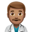 👨🏽‍⚕️
