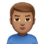 🙎🏽‍♂️